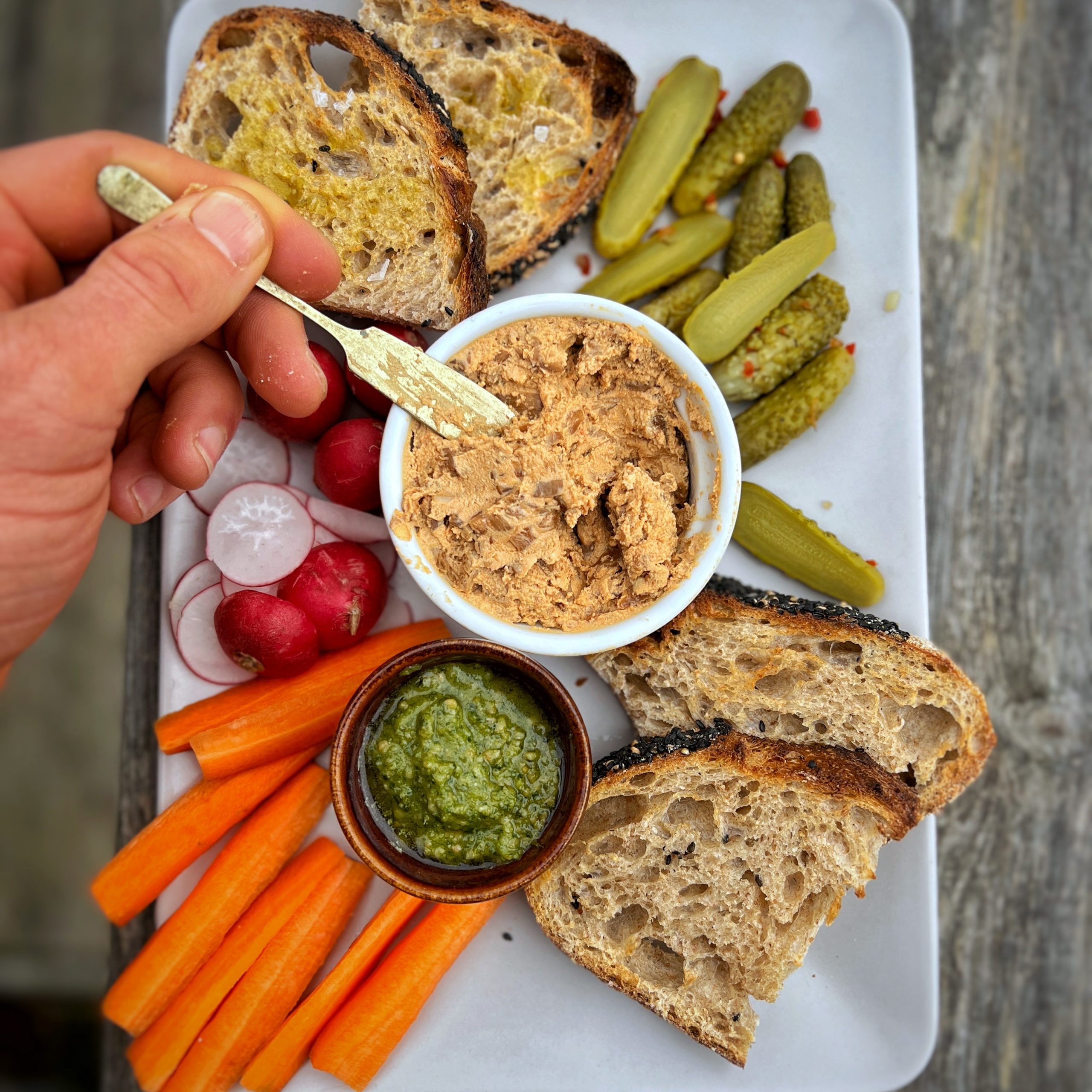 An image of The best vegan Pate ever