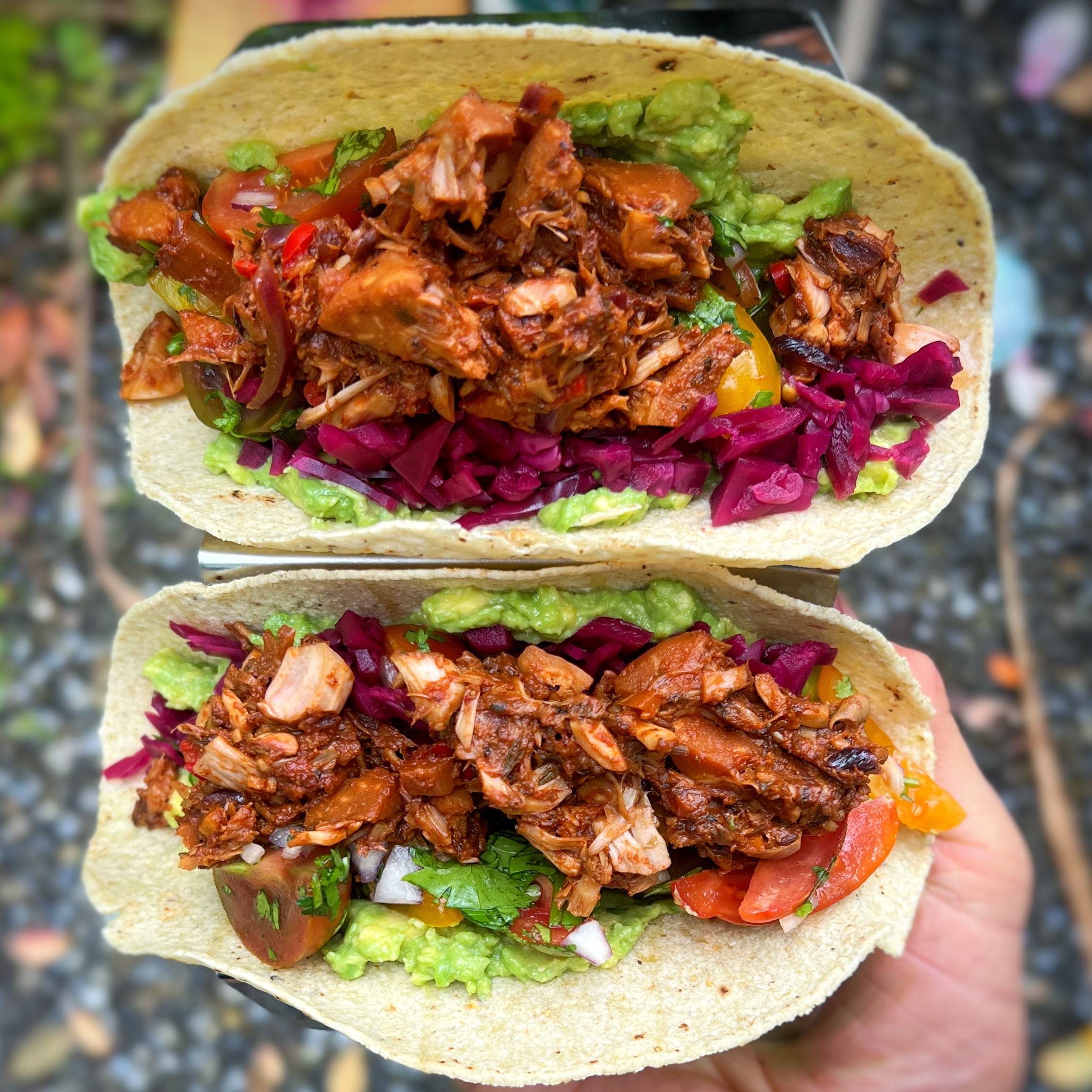 An image of Jackfruit Carnitas with Mango Salsa