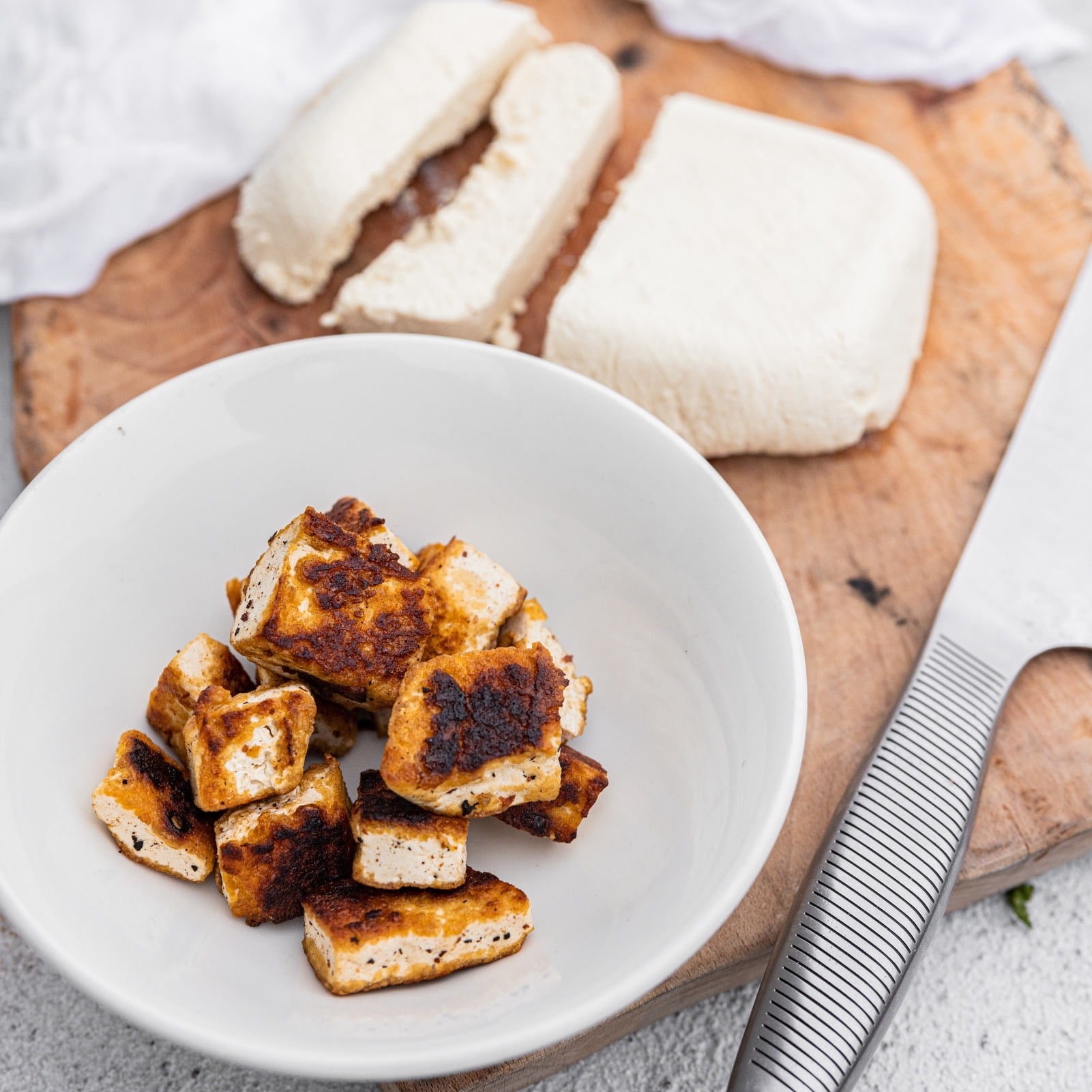 An image of Best tofu ever from Scratch