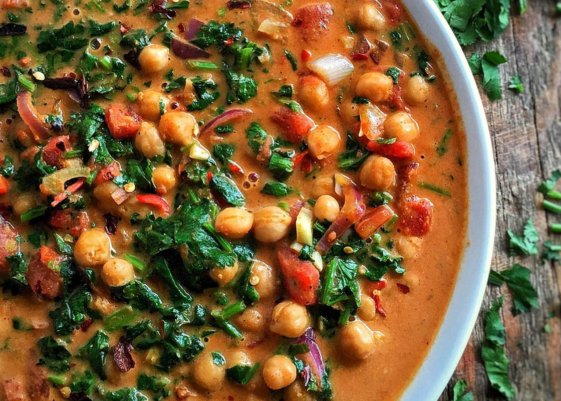 Image of chickpea curry