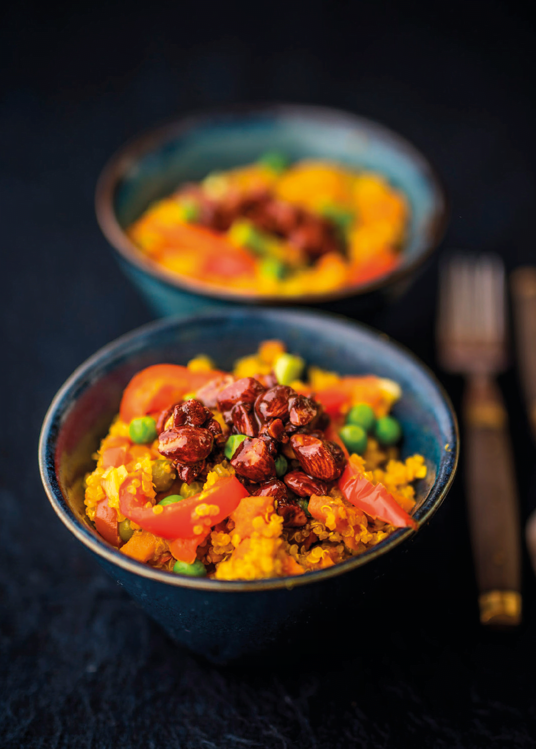 An image of Quinoa, Veg & Caramelised Pecans