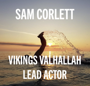 An image of Vikings Valhalla lead actor - Sam Corlett