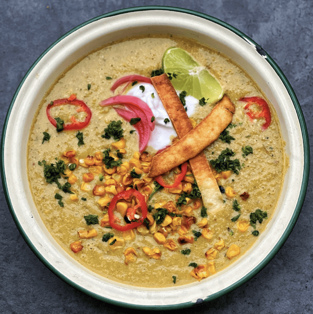 An image of Mexican Street Corn Soup