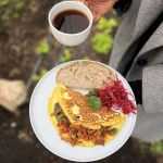 An image of a Plant Based Omelette