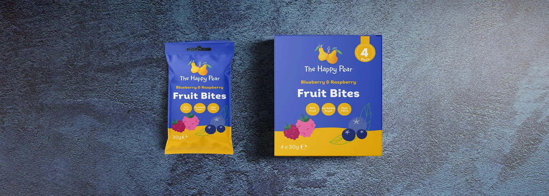 image of Blueberry & Raspberry Fruit Bites