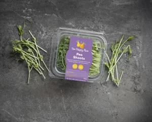 image of pea shoots