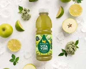 An image of Vita Vibe Apple, Elderflower & Lime 500ml