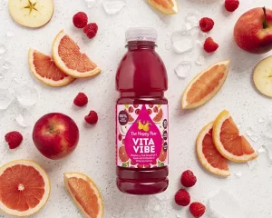 An image of Vita Vibe Raspberry, Pink Grapefruit & Apple 500ml